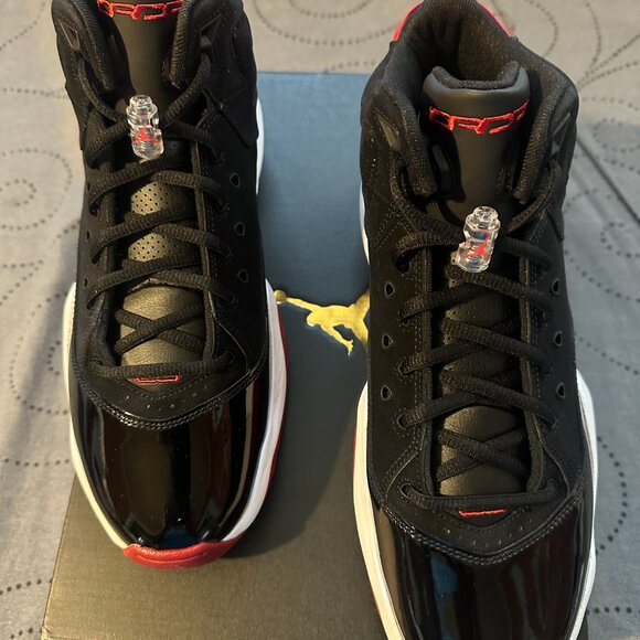 NIKE JORDAN B\'LOYAL BLACK RED WHITE SHOES SIZE 11 10.5 10 9.5 MEN $130 main image 4